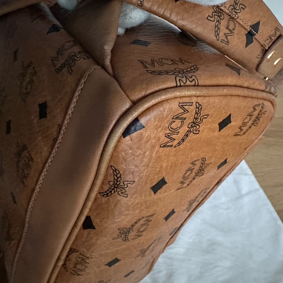 MCM Cognac Backpack With Dustbag - Picture 13 of 16